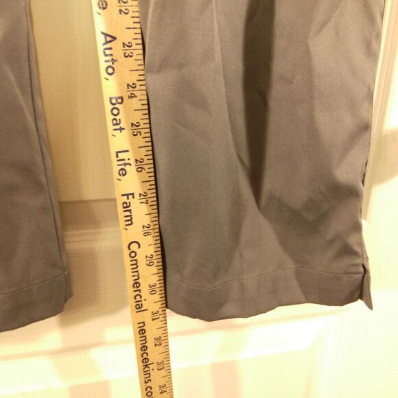 Nike Golf pants mens 36x32 gray drifit Victory flat front performance 472532-021 - Picture 6 of 10